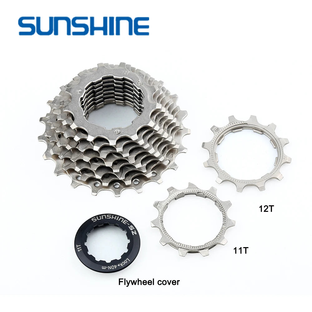 Sunshine Racing Bike Freewheel 10 11 Speed Velocidade 11-21T Bicycle Cassette Sprocket Road Bikes Ratchet