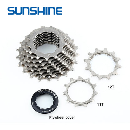 Sunshine Racing Bike Freewheel 10 11 Speed Velocidade 11-21T Bicycle Cassette Sprocket Road Bikes Ratchet
