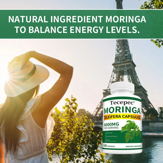Moringa extract is rich in vitamins, minerals, and natural antioxidants, supporting balanced blood pressure and heart health