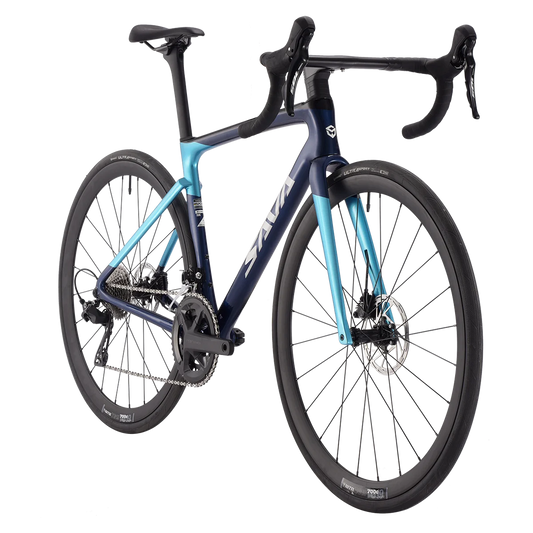 SAVA 2025NEW HAWKEYE SLR7 Carbon Fiber Road Bike with Shimano 105 DI2 R7170 Component Hydraulic Discs, Complete Adult Racing Set