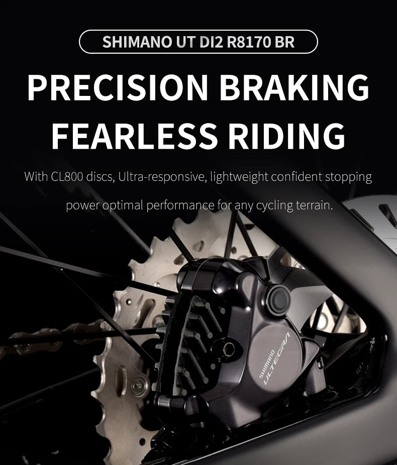 SAVA AEROX SLR8 Full Carbon Fiber Racing Grade Road Bike E-Shift Road Bike with SHIMAN0 ULTEGRA 8170 Di2 Kit UCI+CE Approved