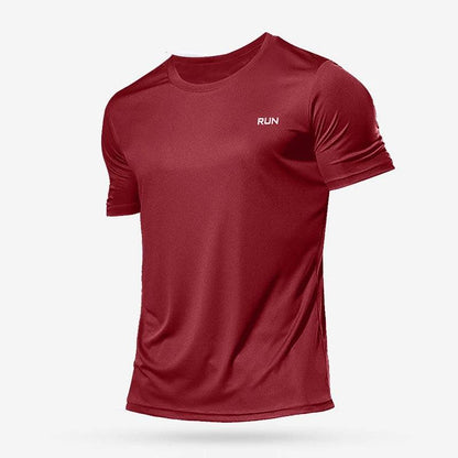 Running Shirts Soccer Shirts Men's Jersey Sportswear Mens Jogging T-Shirts Quick Dry Compression Sport T-Shirt Fitness Gym - MANDOTOS