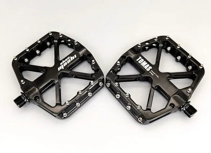 2025 New Bike Pedals  MTB Mountain Road Flat Non-slip CNC 3 Sealed Bearings Green Bicycle Pedals Route Cycling Accessories