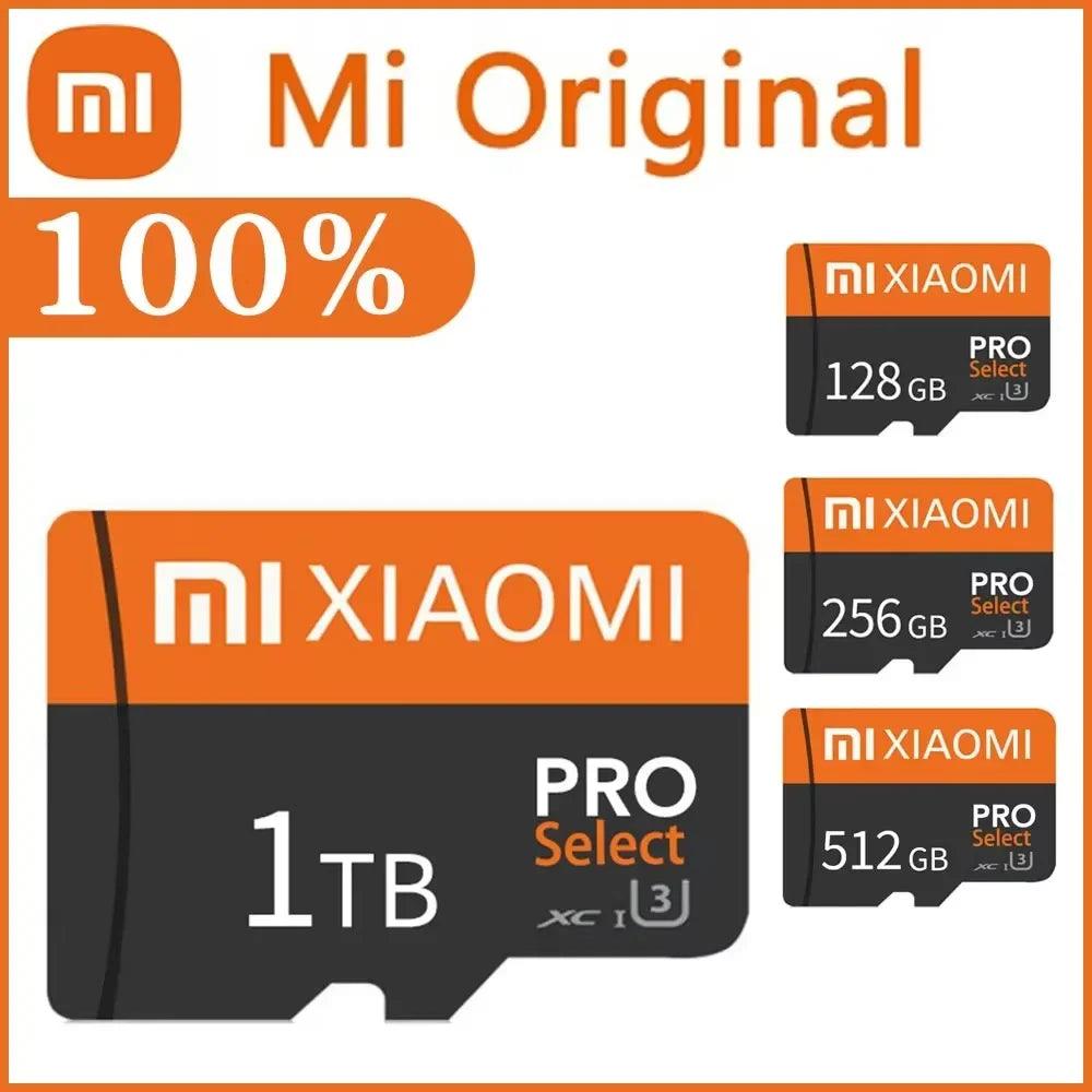 Original Xiaomi 2TB Micro TF SD Card Memory Card TF/SD 128GB 256GB 512GB 1TB Mini Memory Card Class 10 For Camera/Phone 2025 NEW - MANDOTOS