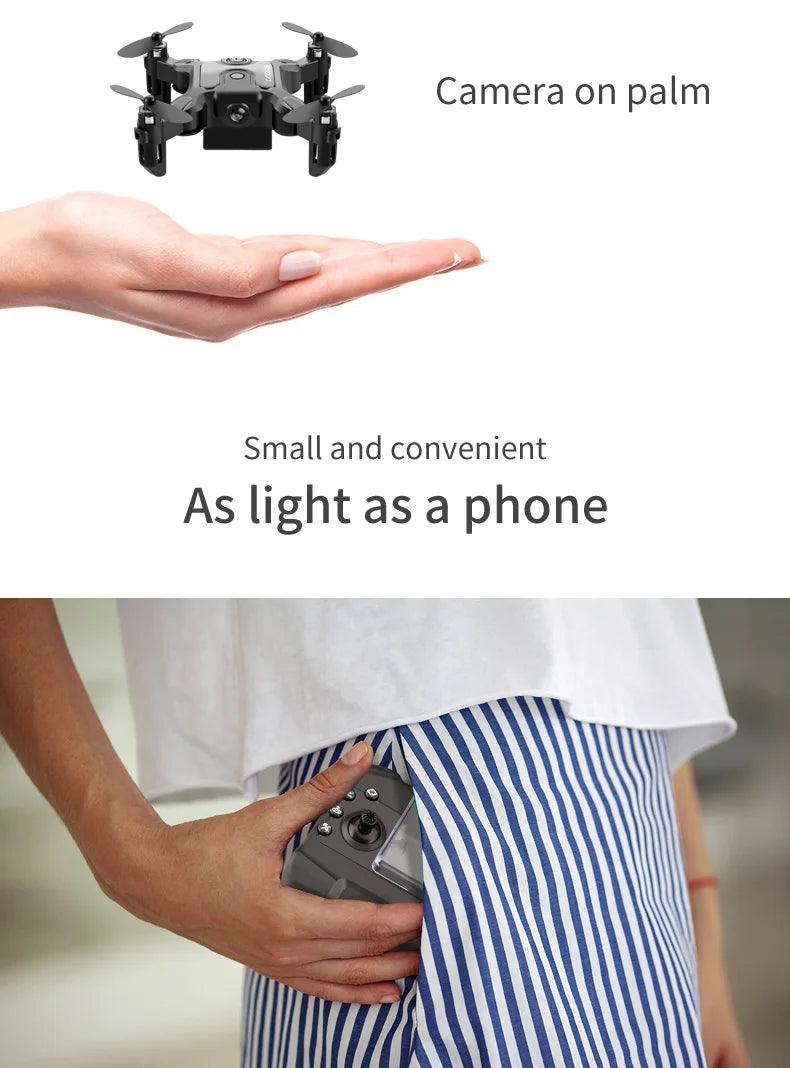 Xiaomi V2 Mini Drone Professional HD Camera 5G Wifi FPV Air Pressure Altitude Hold Foldable Quadcopter RC Drone Toys New UAV - MANDOTOS