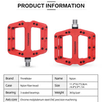 ThinkRider Flat Bike Pedals: Unlock Your Ride with Comfort & Performance! 🚴🌟 - MANDOTOS