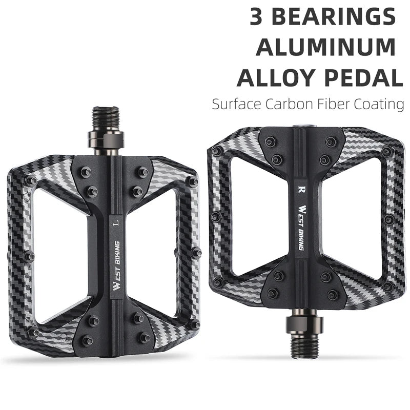 WEST BIKING MTB Ultralight Integrated Pedals - Enhance Your Cycling Experience! 🚴♂️ - MANDOTOS