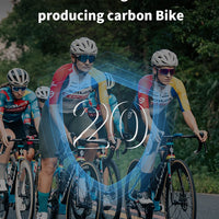 SAVA 2025NEW HAWKEYE SLR7 Carbon Fiber Road Bike with Shimano 105 DI2 R7170 Component Hydraulic Discs, Complete Adult Racing Set