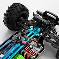 Teeggi 16101 /16102 PRO 1:16 High Speed RC Car With LED Light Drift 70KM/H 4WD RC Off-Road Car Monster Truck Toy For Kid Gifts - MANDOTOS