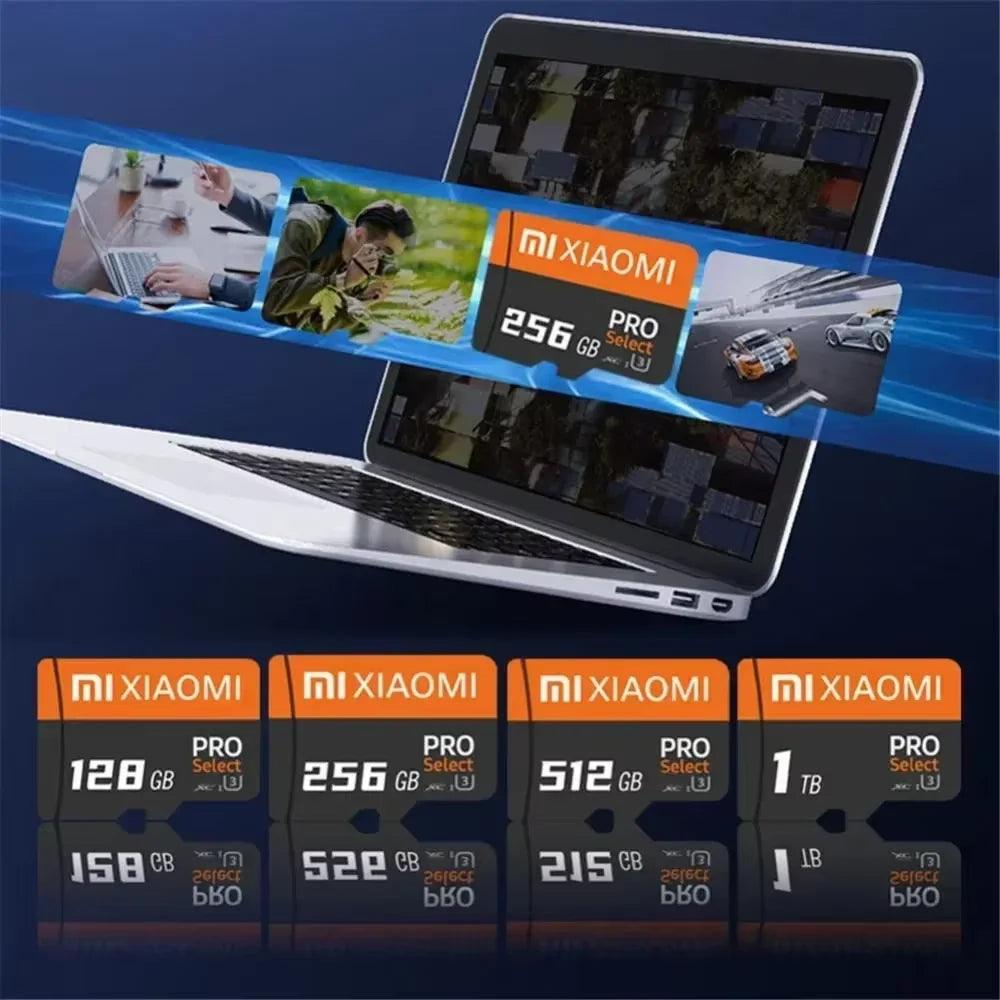 Original Xiaomi 2TB Micro TF SD Card Memory Card TF/SD 128GB 256GB 512GB 1TB Mini Memory Card Class 10 For Camera/Phone 2025 NEW - MANDOTOS