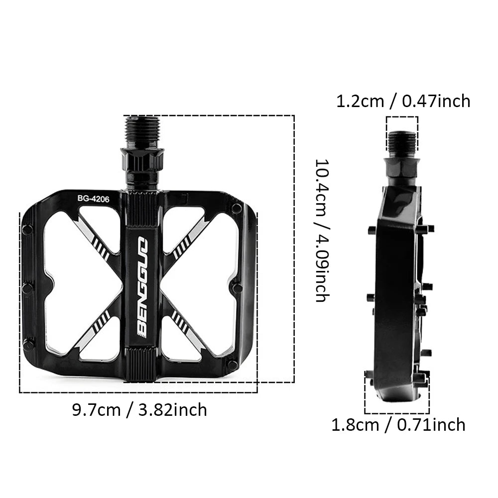 Lightweight Design Easy To Ride Bicycle Pedals Aluminum Alloy Material Suitable for Road Cycling Waterproof and Anti Slip