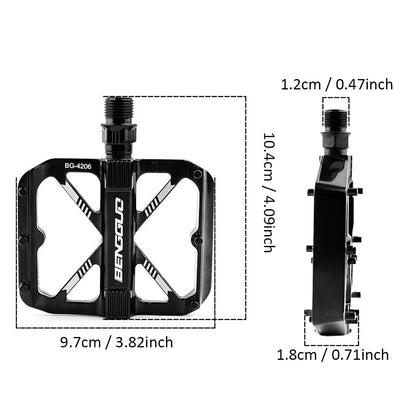 Lightweight Design Easy To Ride Bicycle Pedals Aluminum Alloy Material Suitable for Road Cycling Waterproof and Anti Slip