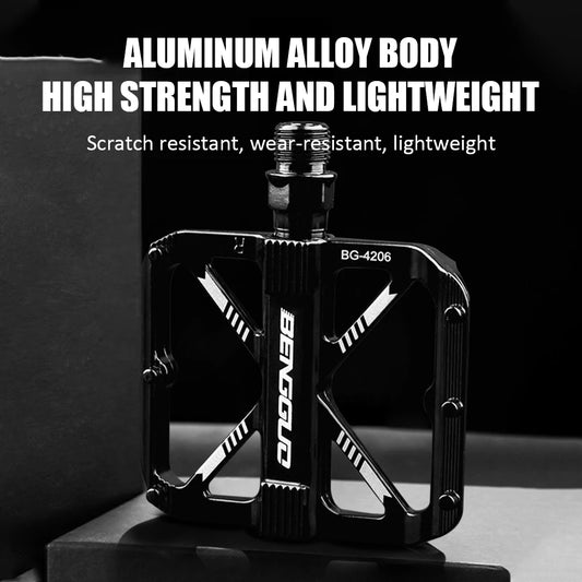 Lightweight Design Easy To Ride Bicycle Pedals Aluminum Alloy Material Suitable for Road Cycling Waterproof and Anti Slip