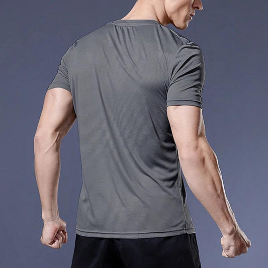Running Shirts Soccer Shirts Men's Jersey Sportswear Mens Jogging T-Shirts Quick Dry Compression Sport T-Shirt Fitness Gym - MANDOTOS