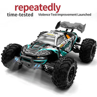 Teeggi 16101 /16102 PRO 1:16 High Speed RC Car With LED Light Drift 70KM/H 4WD RC Off-Road Car Monster Truck Toy For Kid Gifts - MANDOTOS