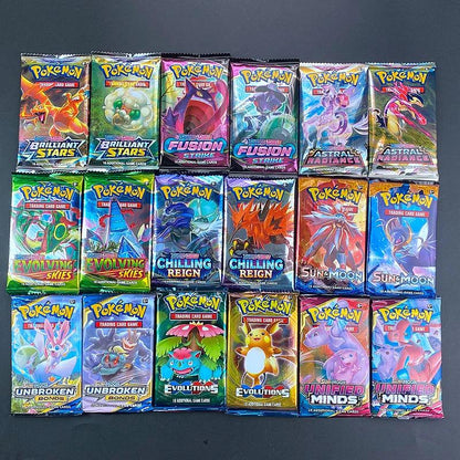 20/40pc Pokemon Cards GX Tag Team Vmax EX Mega Energy Shining Pokemon Card Game Carte Trading Collection Cards Pokemon Cards - MANDOTOS