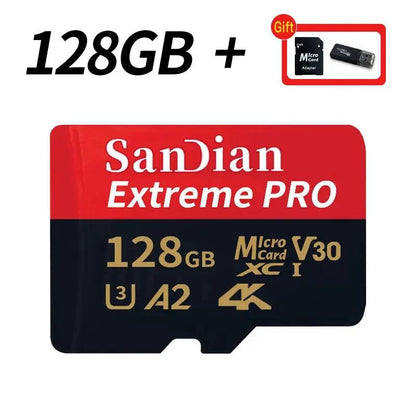 Original Flash Card 512GB Memory Card Large Capacity Micro TF Card 128GB 256GB High Speed SD Cards for PC/Phone/Camera/Mac - MANDOTOS