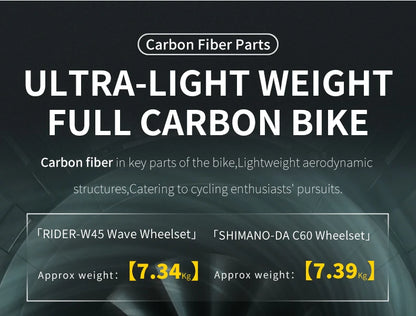 SAVA AEROX SLR8 Full Carbon Fiber Racing Grade Road Bike E-Shift Road Bike with SHIMAN0 ULTEGRA 8170 Di2 Kit UCI+CE Approved