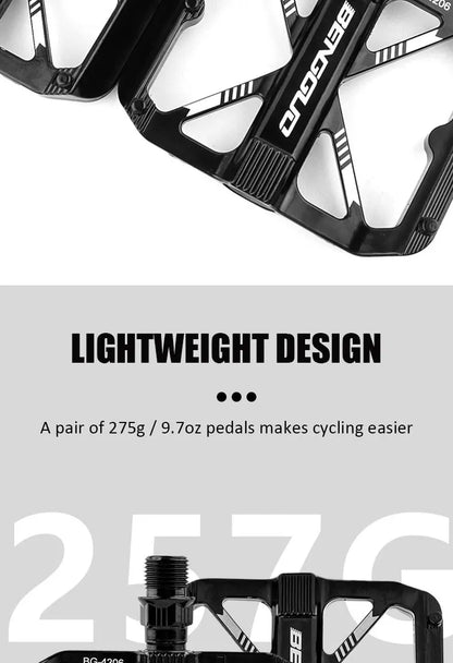 Lightweight Design Easy To Ride Bicycle Pedals Aluminum Alloy Material Suitable for Road Cycling Waterproof and Anti Slip