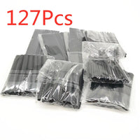 127-750pcs Heat-shrink Tubing Thermoresistant Tube Heat Shrink Wrapping Kit Electrical Connection Wire Cable Insulation Sleeving - MANDOTOS