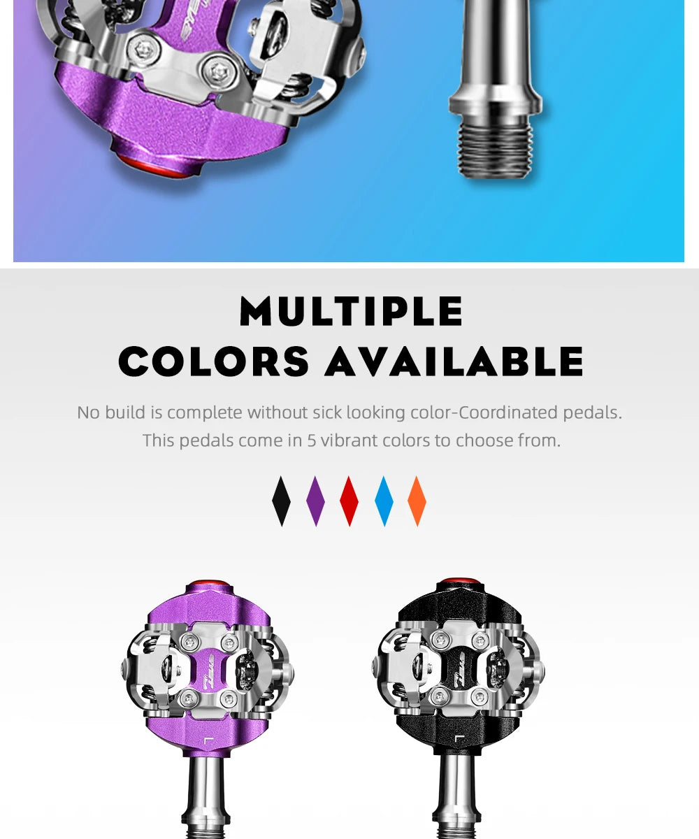 RYET MTB Clipless Pedals: Ultimate grip and control for your mountain biking adventures! 🚵🏼♂️ - MANDOTOS