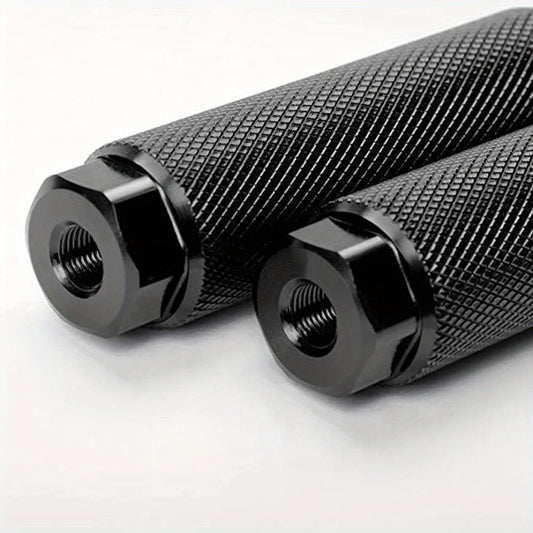 Anti - slip upgraded BMX bike pedals, wear - resistant and anti - slip footrests, mountain bike off - road pedals.