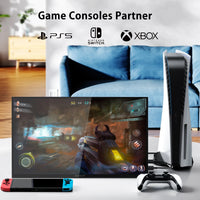 ZEUSLAP 18.5" Touch Screen Portable Monitor 100Hz 100% sRGB With Screen Holder Stand For Laptop Phone Xbox PS4 PS5 Switch