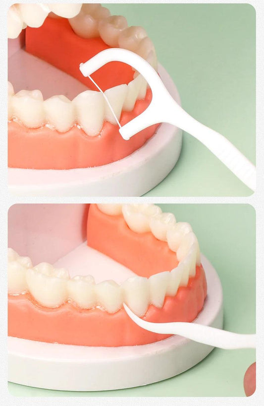 50/150/300/600/1000 PCS dental floss sticks oral care tools - MANDOTOS