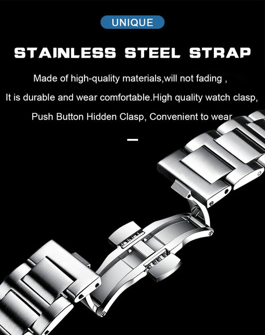 POEDAGAR Top Luxury Brand Man Watch Sports Waterproof Luminous Date Men Wristwatch Square Dial Quartz Men's Watches High Quality - MANDOTOS