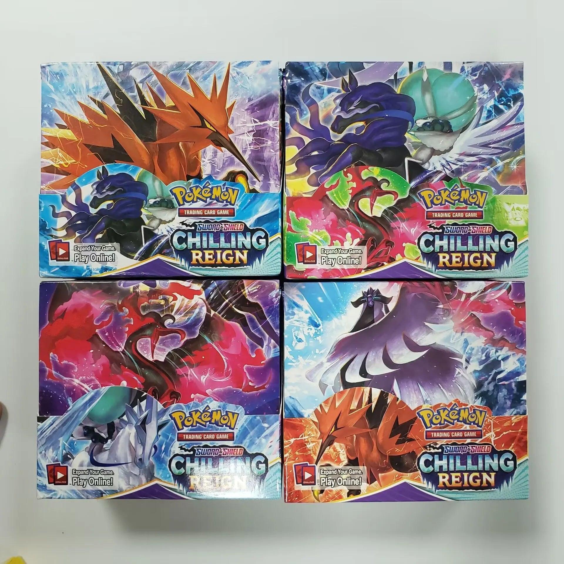 324 to 360 Piece Set Pokemon Cards Scarlet and Violet 151 Astral Radiance Evolutions Ultra Prism English Booster Battle Transaction Cards - MANDOTOS