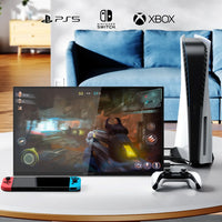 ZEUSLAP 18.5" Touch Screen Portable Monitor 100Hz 100% sRGB With Screen Holder Stand For Laptop Phone Xbox PS4 PS5 Switch