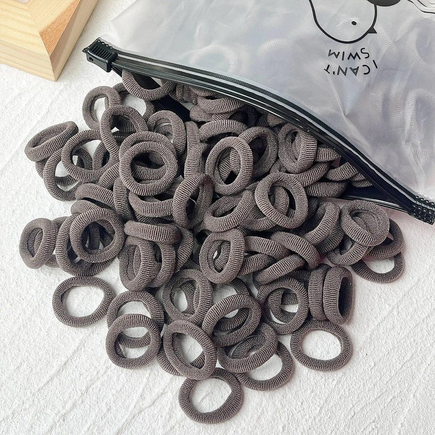 20/50pcs Kids Elastic Hair Bands Girls Sweets Scrunchie Rubber Band for Children Hair Ties Clips Headband Baby Hair Accessories - MANDOTOS