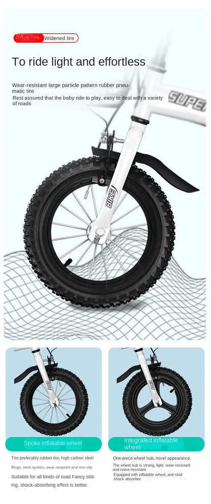 Children's Bicycles for Boys Aged 3-10 Years Old Children Girls Children's Bicycles with Flashing Auxiliary Wheels