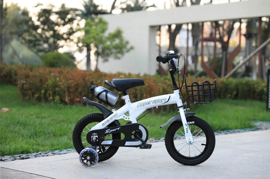 Children's Bicycles for Boys Aged 3-10 Years Old Children Girls Children's Bicycles with Flashing Auxiliary Wheels