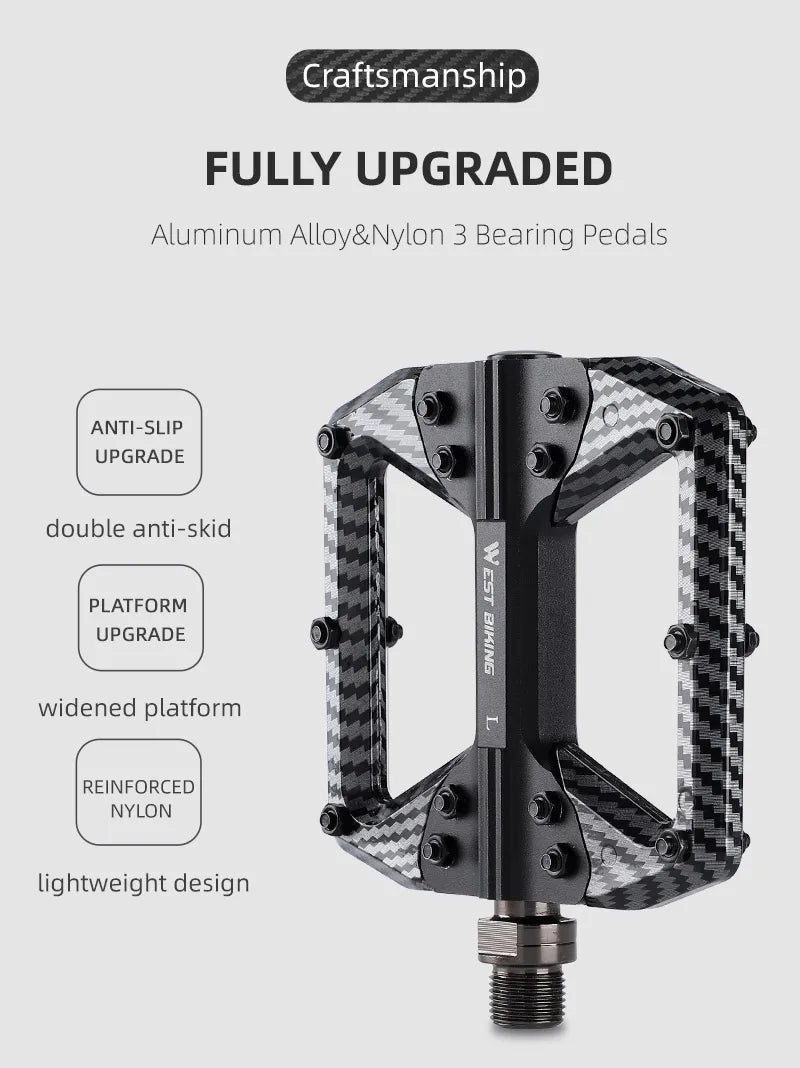 WEST BIKING MTB Ultralight Integrated Pedals - Enhance Your Cycling Experience! 🚴♂️ - MANDOTOS
