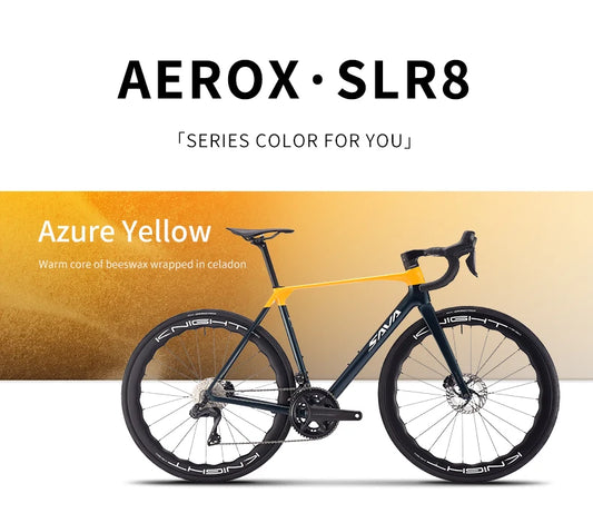 SAVA AEROX SLR8 Full Carbon Fiber Racing Grade Road Bike E-Shift Road Bike with SHIMAN0 ULTEGRA 8170 Di2 Kit UCI+CE Approved