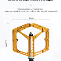 TANKE TP-50 Pedals Sepeda MTB Aluminum Alloy Non-slip Bicycle Pedal Bicycle Pedal Bicycle pedal