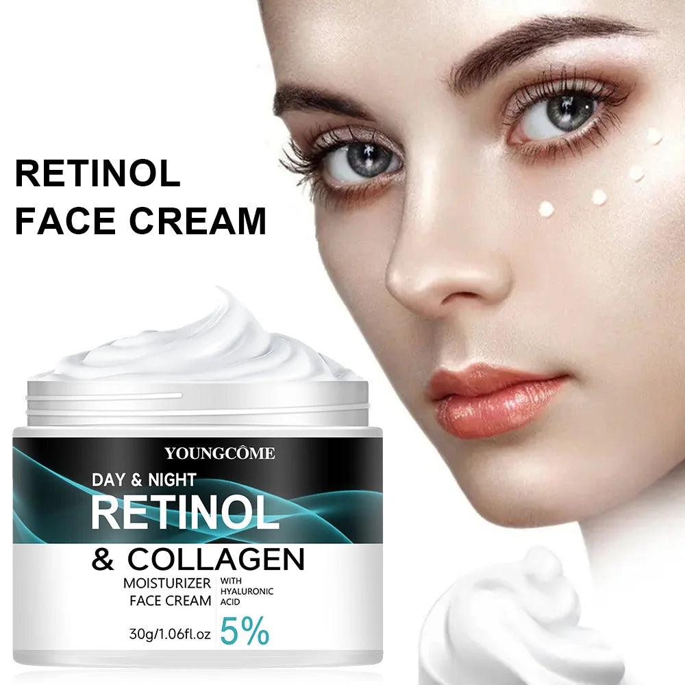 YOUNGCOME Retinol Cream Promotes Skin Elasticity And Luster Nourishing Nourishing And Locking Moisture To Improve Skin Texture - MANDOTOS
