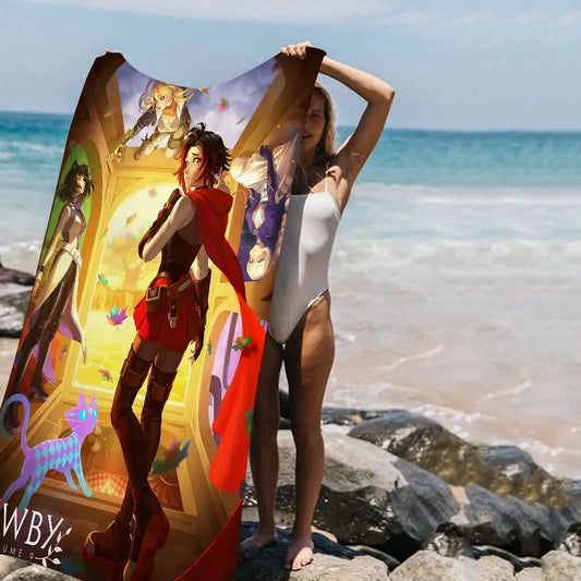 Anime B-RWBYS Microfiber Beach Towel - MANDOTOS