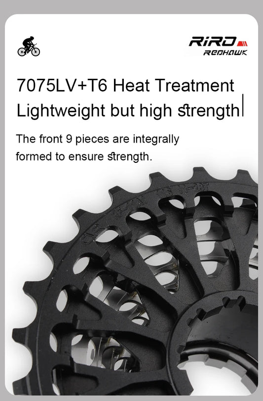 RIRO Ultra-light Hollow Freewheel: Unleash Your Cycling Potential 🚴🏼♂️🔥 - MANDOTOS