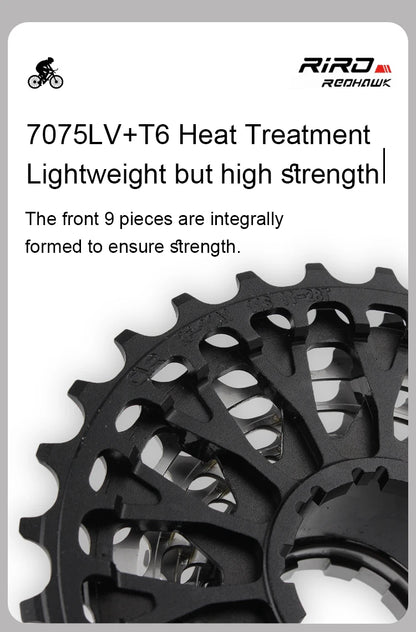 RIRO Ultra-light Hollow Freewheel: Unleash Your Cycling Potential 🚴🏼♂️🔥 - MANDOTOS