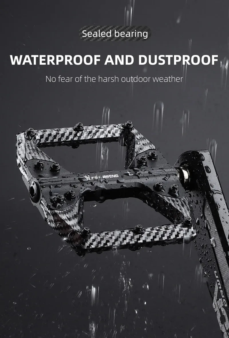 WEST BIKING MTB Ultralight Integrated Pedals - Enhance Your Cycling Experience! 🚴♂️ - MANDOTOS
