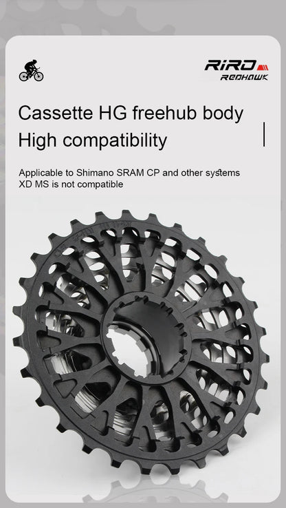 RIRO Ultra-light Hollow Freewheel: Unleash Your Cycling Potential 🚴🏼♂️🔥 - MANDOTOS