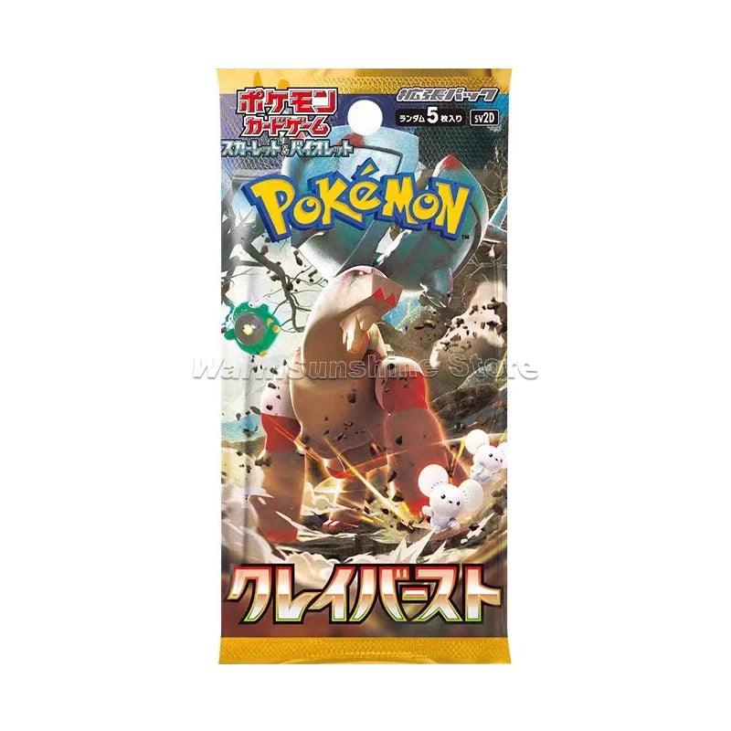 Original Pokemon Card Game PTCG Japanese Edition SV1V SV1A SV2D SV2P SV2A 151 SV3 SV3A Bale Off Single Pack Trading Cards - MANDOTOS