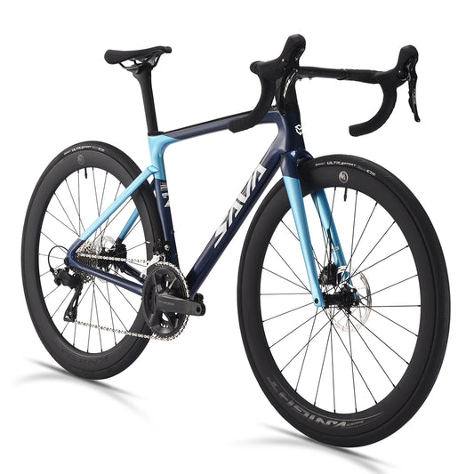 SAVA HAWKEYE Carbon Road Bike with SHIMAN0 105 7120 Kit T800 Carbon Road Bike Race Bike Aluminum Wheels