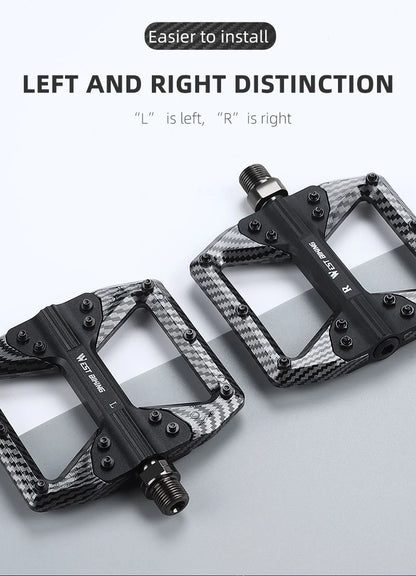 WEST BIKING MTB Ultralight Integrated Pedals - Enhance Your Cycling Experience! 🚴♂️ - MANDOTOS