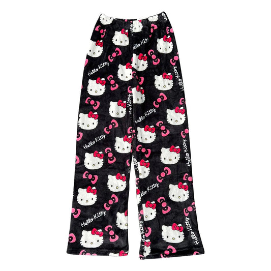 Y2K Hello Kitty Pajamas Pants Sanrio Anime Women's Pajama Pants Cartoon Couple Home Sleepwear Trousers Leisure Home Clothing - MANDOTOS