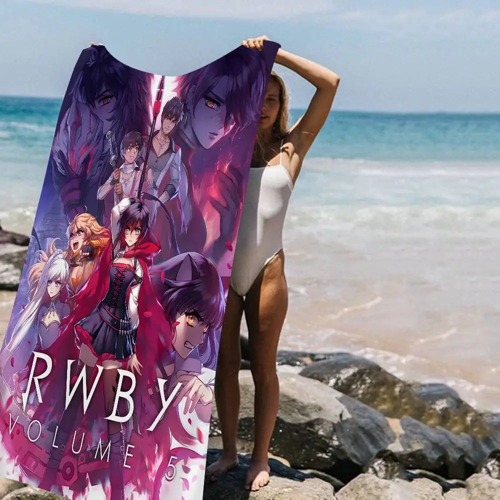 Anime B-RWBYS Microfiber Beach Towel - MANDOTOS