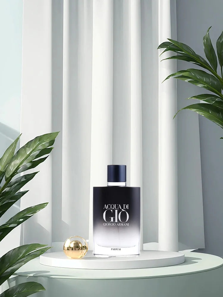 Giorgio Armani Acqua Di Gio men Parfum Spray Refillable EDP 125ml Woody notes lasting fragrance original authentic - MANDOTOS