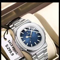 POEDAGAR Top Luxury Brand Man Watch Sports Waterproof Luminous Date Men Wristwatch Square Dial Quartz Men's Watches High Quality - MANDOTOS